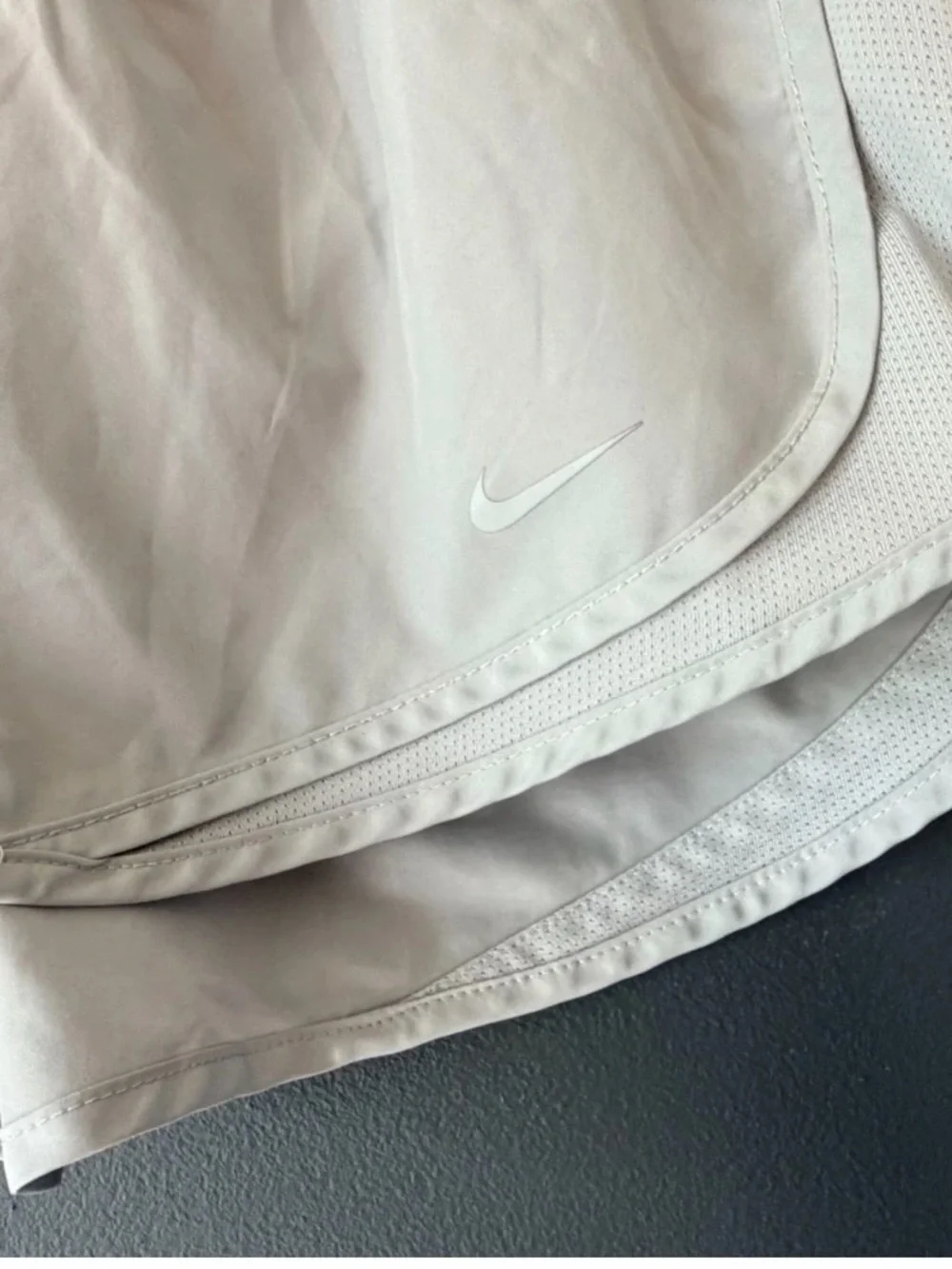 Nike Women’s Light Gray Running Shorts